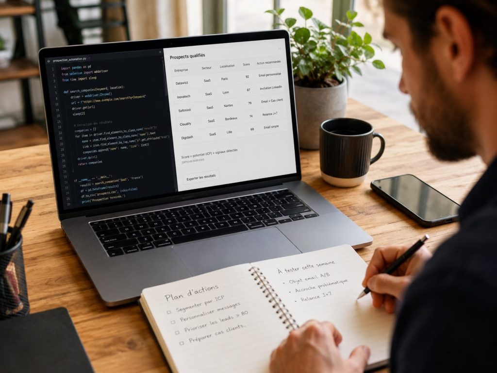 Automatiser sa prospection en Python sans surcoder sa stratégie 3