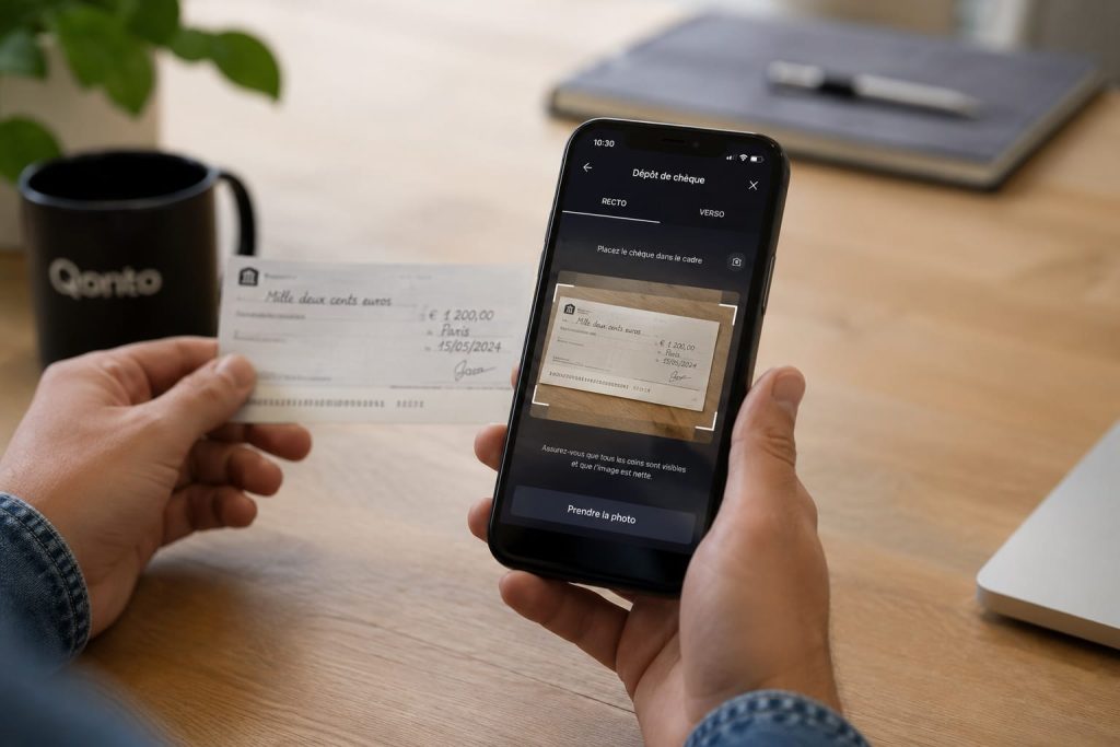 Encaisser un chèque quand on est chez une néobanque 3